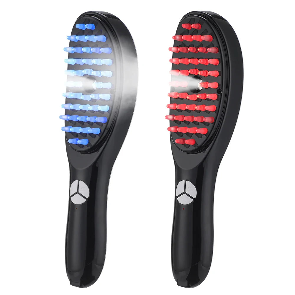Brosse Thérapeutique Capillaire à LED