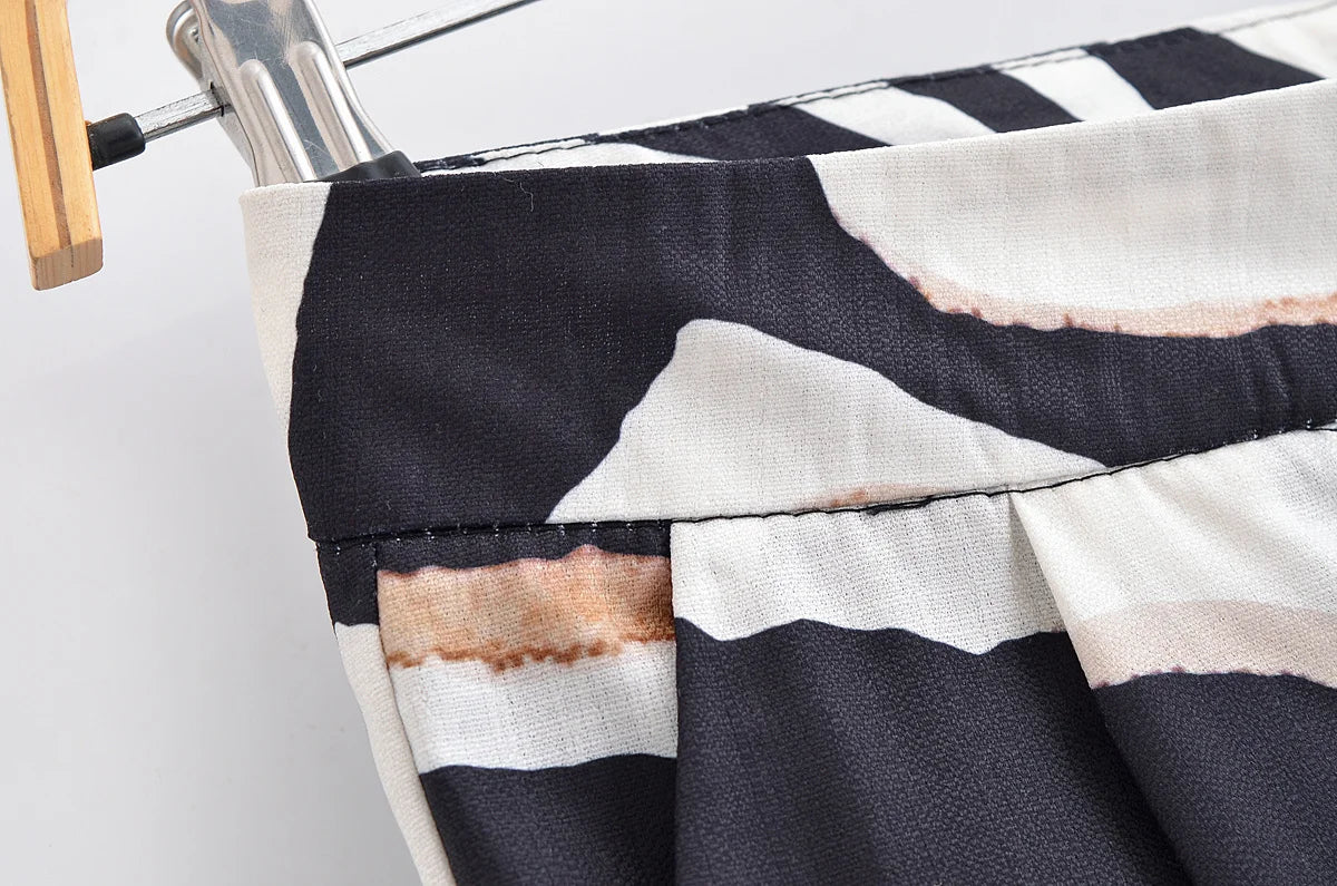 Ensemble Femme Élégance Zebra
