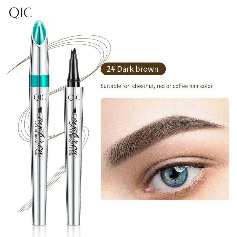 Crayon à sourcils ultra-fin 4 pointes - Effet Tatouage