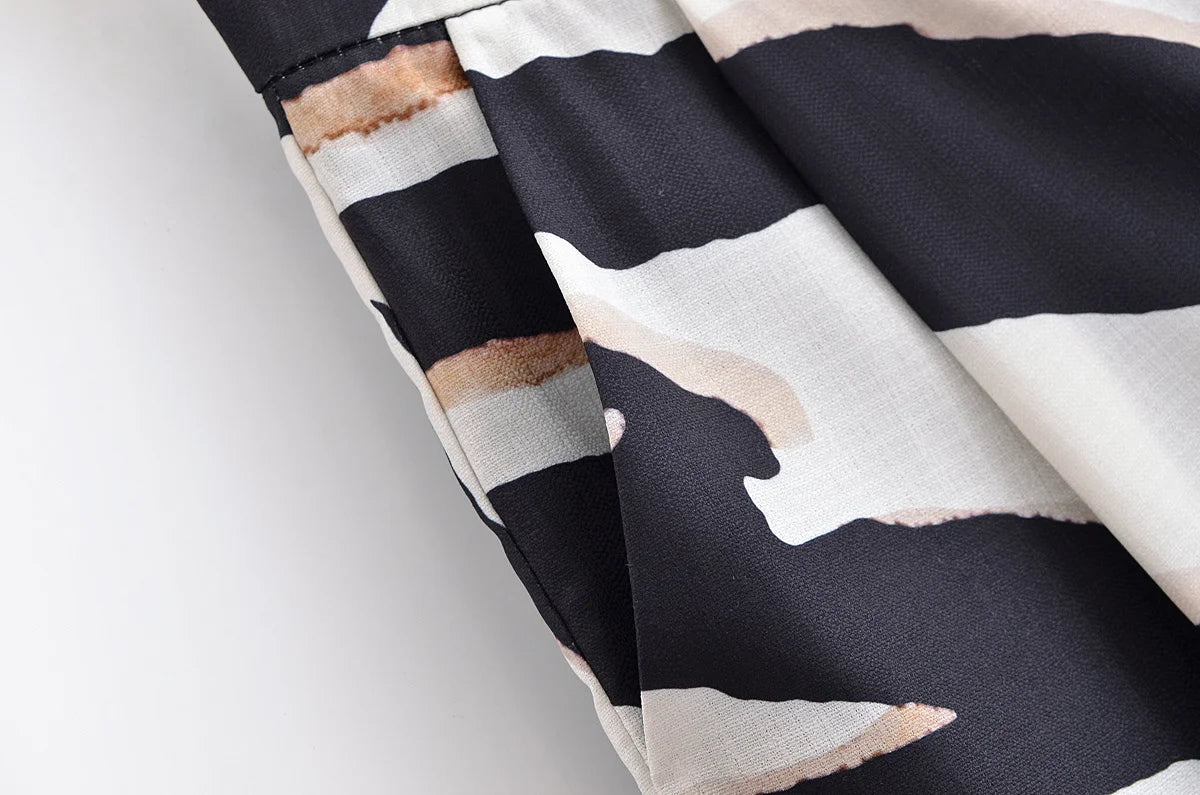 Ensemble Femme Élégance Zebra