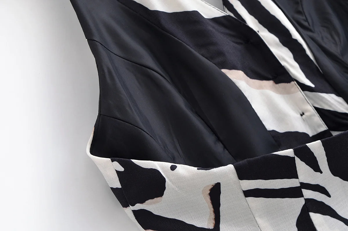 Ensemble Femme Élégance Zebra