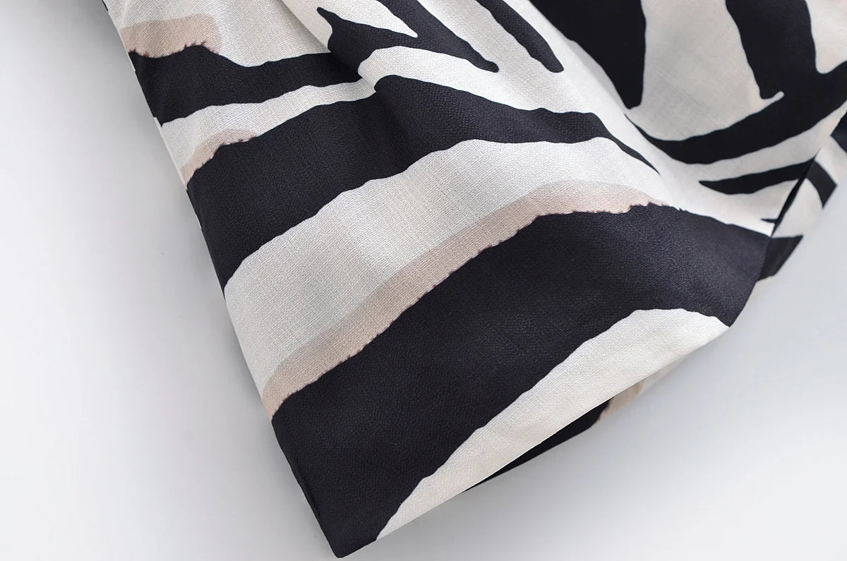 Ensemble Femme Élégance Zebra
