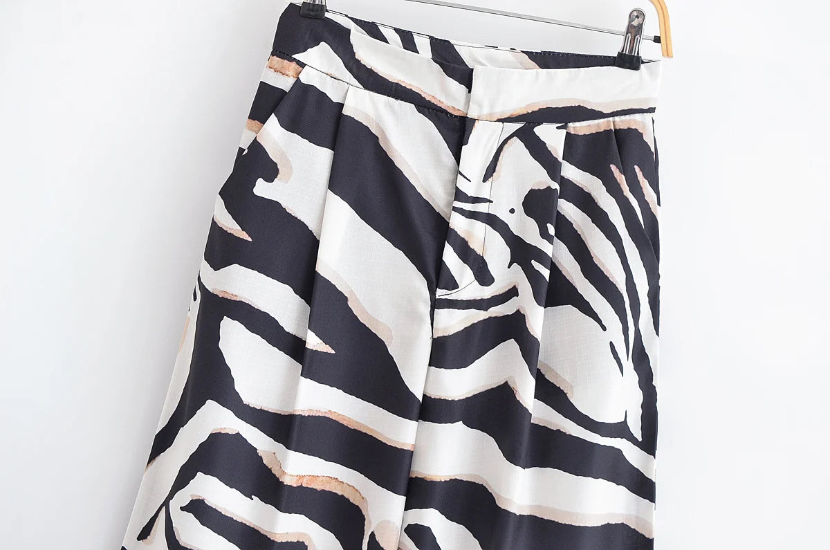 Ensemble Femme Élégance Zebra