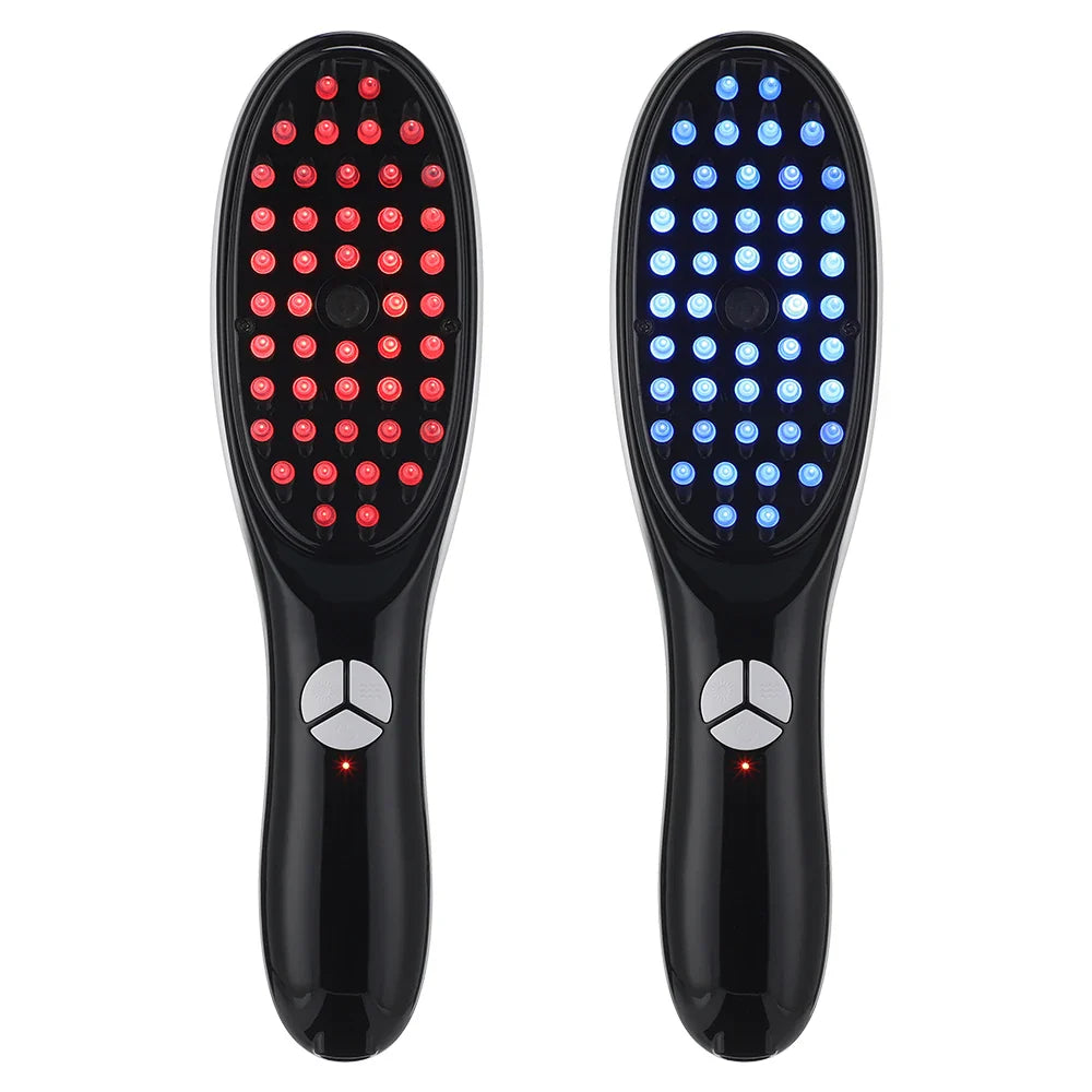 Brosse Thérapeutique Capillaire à LED