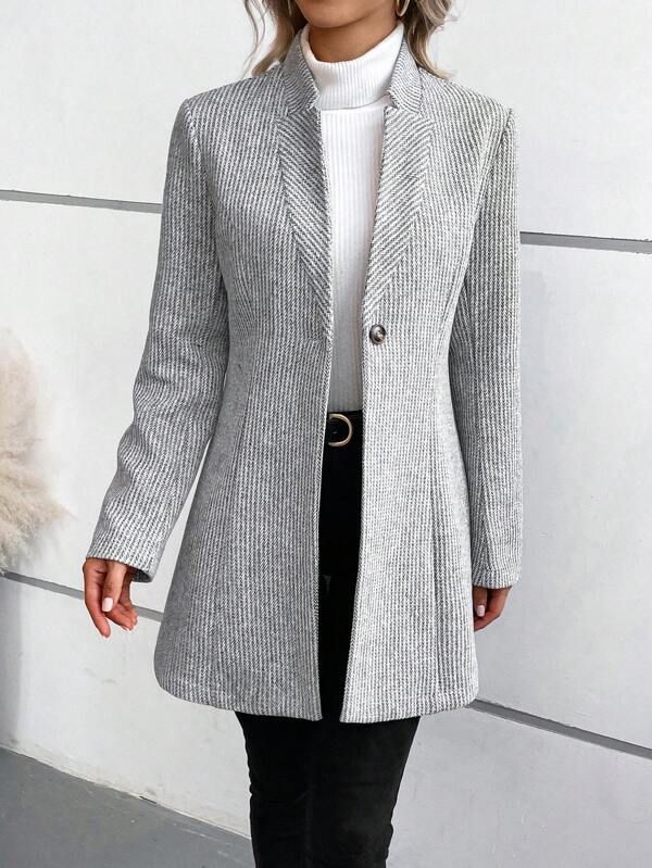 Manteau Élégant à texture Sofia