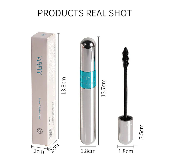 Mascara Double Head 4D – Volume & Courbure Intense avec Double Brosse