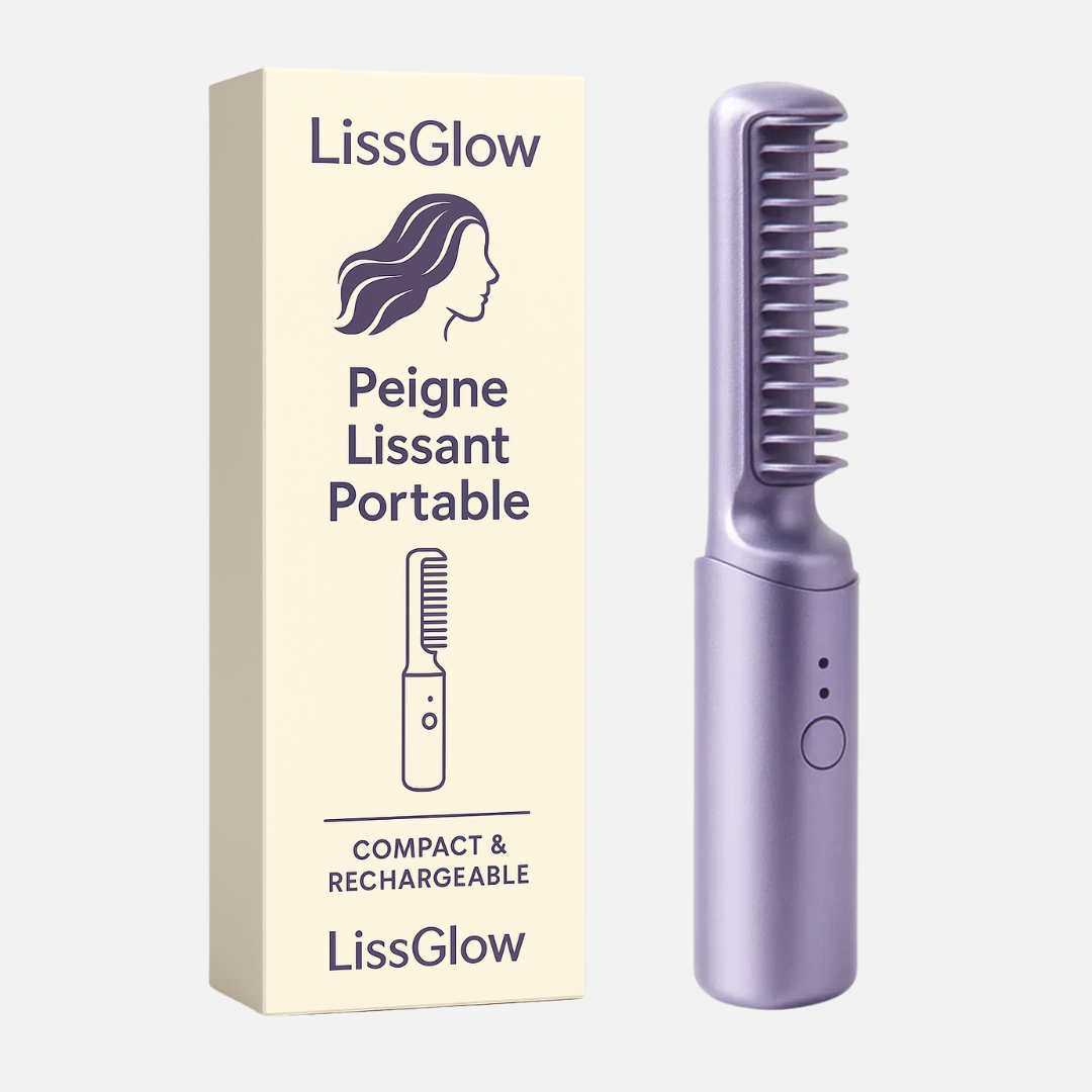 Peigne Lissant Portable - LissGlow