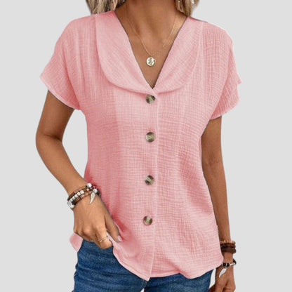 Blouse Elena Élégante Décontractée