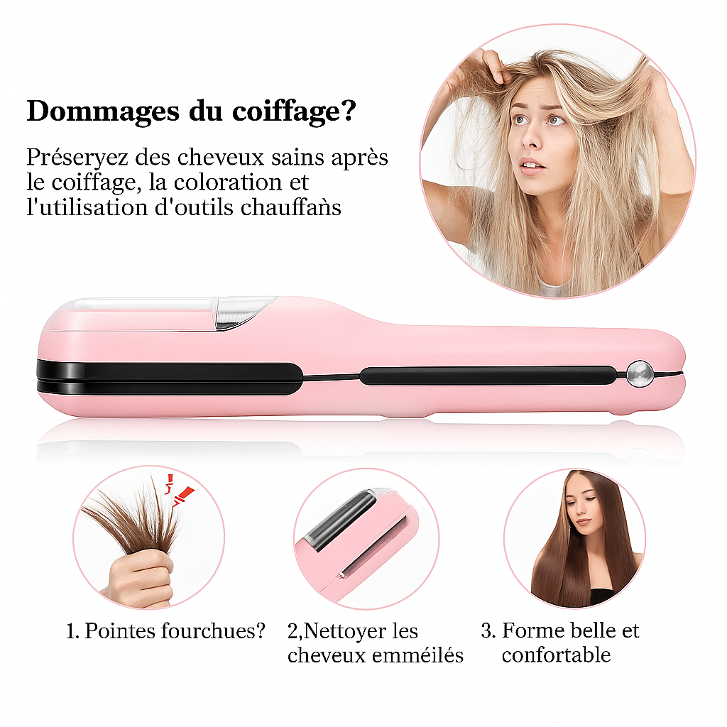 Brosse Coupe-Pointes Fourchues