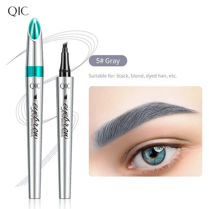 Crayon à sourcils ultra-fin 4 pointes - Effet Tatouage