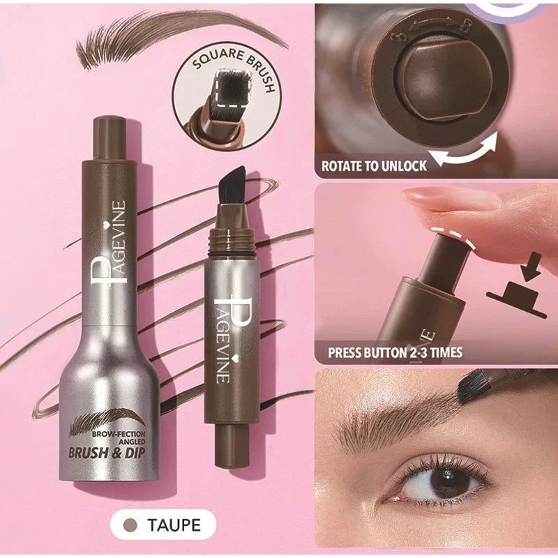 Sourcils 3D  – Duo Teinture & Brosse Pro