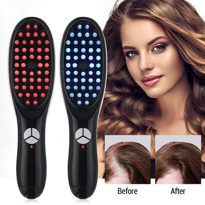 Brosse Thérapeutique Capillaire à LED