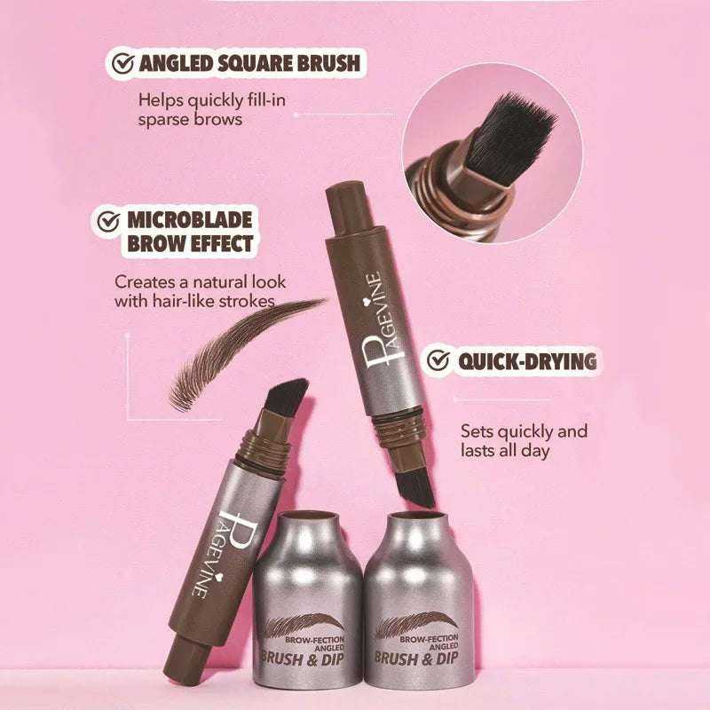 Sourcils 3D  – Duo Teinture & Brosse Pro