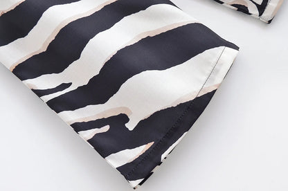 Ensemble Femme Élégance Zebra