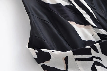 Ensemble Femme Élégance Zebra