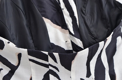 Ensemble Femme Élégance Zebra