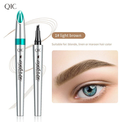 Crayon à sourcils ultra-fin 4 pointes - Effet Tatouage