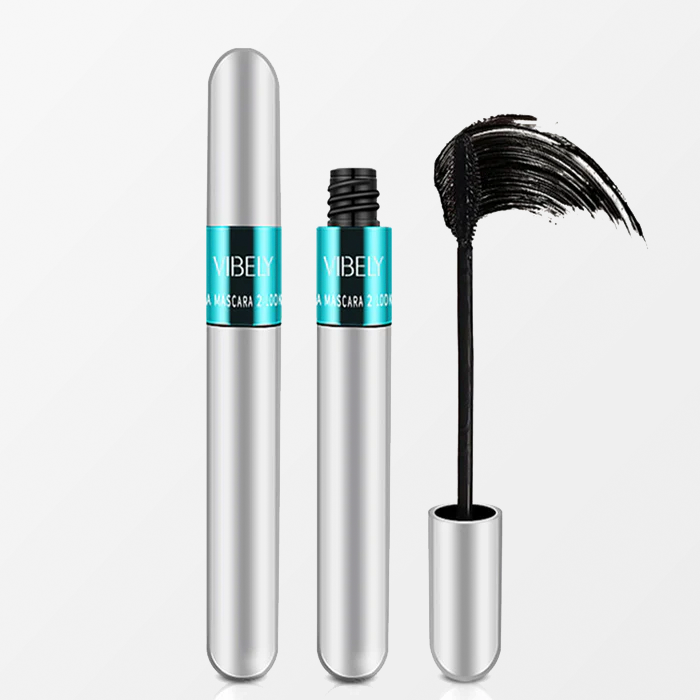 Mascara Double Head 4D – Volume & Courbure Intense avec Double Brosse